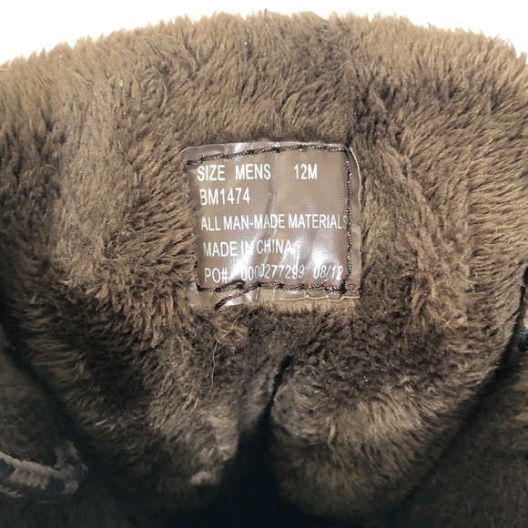 Men’s Brown Khombu Winter Boots 12 Medium - Picture 7 of 13